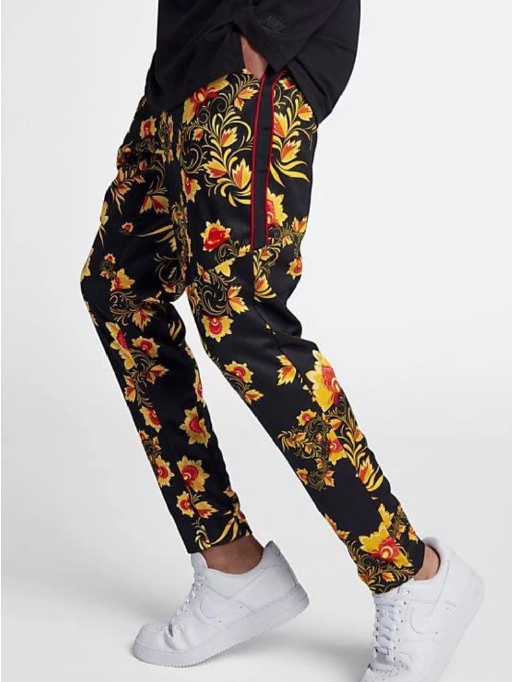NIKE MENS RUSSIAN FLORAL INTRACKSUIT Pants SIZE XL (RARE) PRE-OWNED